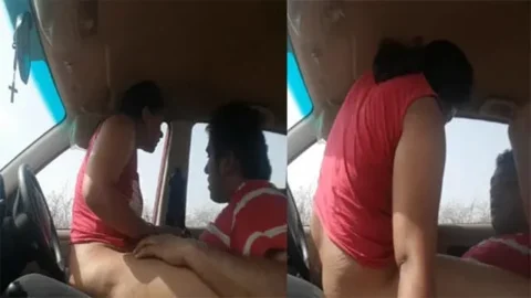 Indian Real Couple Hindi Sex Scandals MMS With Car