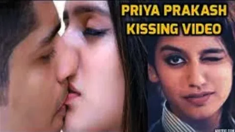 Viral Priya Varrier Romance Fun Kissing Video