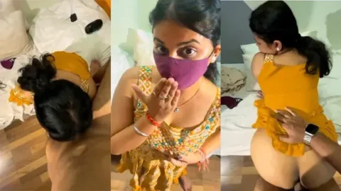 Hot Young Bhabi Sucking And Fucking With Lover Video