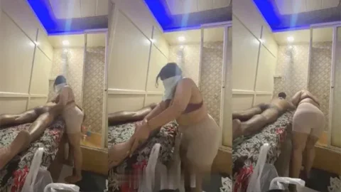 Chubby Spa Girl Bra Massage Turns Full Naked Sex Viral