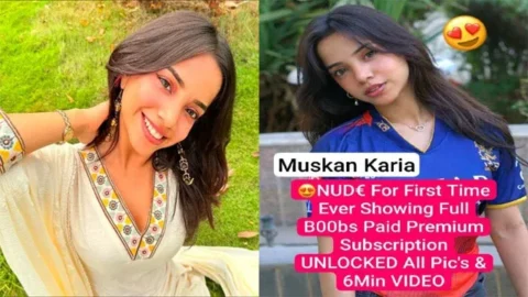Muskan Karia Famous Instagram Influencer Nude For First Time Ever Showing Full Boobs Paid Premium Live