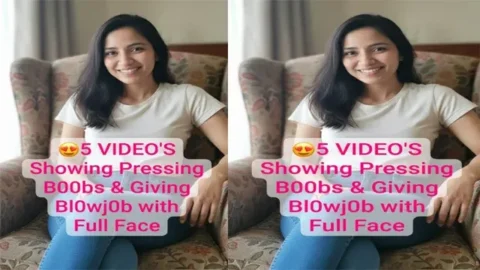 Desi GF Viral Showing Pressing Boobs Giving Amazing Blowjob with Full Face Pron Video