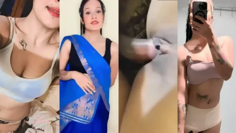 Inked girlfriend with a tattooed pussy spreads her legs for a deep hard pounding hot sex