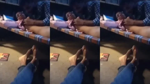 Desi Teen Threesome Horny Girlfriend Shared By Two Friends In Group Sex hot sex