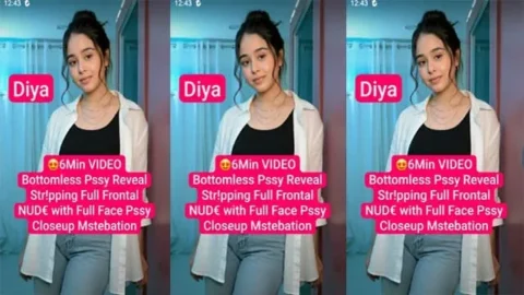 Diya Insta Model Frontal Nude Pssy Closeup Mstrbation Porn Video