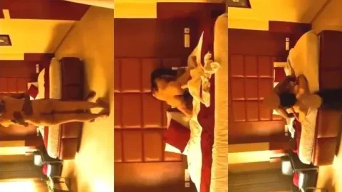 Desi Wife With Huge Boobs Rides Husband s Hard Cock in Hotel Room hot sex