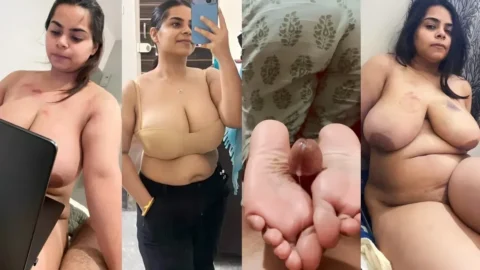 Desi Tanker Girlfriend Gives Sloppy Foot Job Until Cock Explodes with Cum hot sex