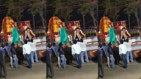 Fully Naked Girl Road Dancing Hard Fuck Style Viral