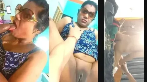 Desi Bhabhi Gives Sloppy Blowjob and Gets Fucked Hard in Bedroom hot sex