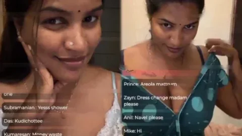 Mallu Makeup Artist Reshma Bra Removed Premium Live