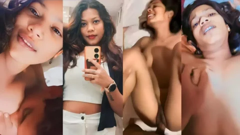 MMS of Sexy GF Getting Her Tight Pussy Fucked Rough hot sex