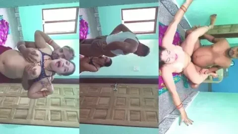 Cheating Desi Bhabhi Sucks Dick and Takes a Warm Creampie hot sex