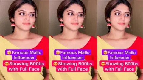 Famous Mallu Influencer Most Demanded Premium Trending Showing Boobs with Full Face Mms Video