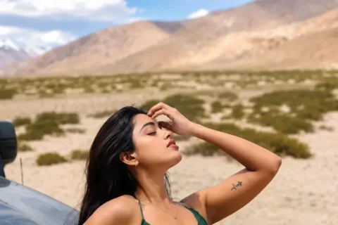 Insta Model Simi Das Nipples and Pussy Visible in See Through Lingerie, Pressing Boobs and Fingering Video Sex Video
