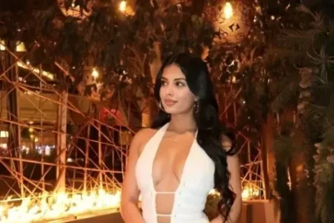 Gorgeous NRI Babe Flashing Big Boobs to Fans Live on Cam Sex Video