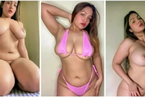 Horney desi tanker teasing huge boobs shaking