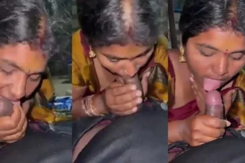Hindu Nasty Bhabhi Sloppy Deep Blowjob MMS