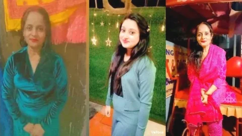 Leaked Desi Mom and Daughter Nude Video Secretly Recorded by Dad