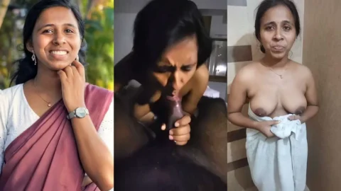 Leaked Nude Tamil Wife Sucks Husband's Cock Deepthroat Blowjob Video