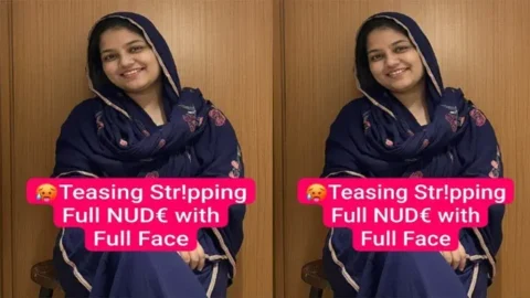 Horny Bhabi Latest Viral Teasing Stripping Full Nude Live