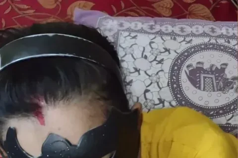 Horny Desi Bhabhi Oiled Up Cock And Fucked Hard By Her Boyfriend Fully Nude Leaked MMS Sex Video