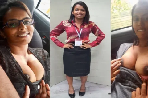 Tamil Young Office working Girl Blowjob Fucking inside the Car Video