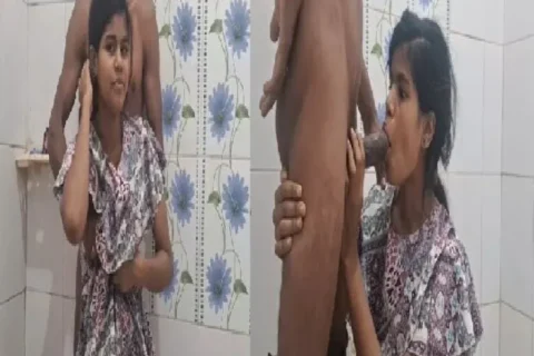 Big boobs sister sucking in bathroom viral incest