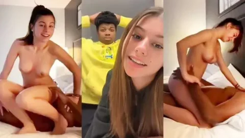 Viral Instagram Girl Leaked Sex Tape Riding Boyfriend's Hard Cock