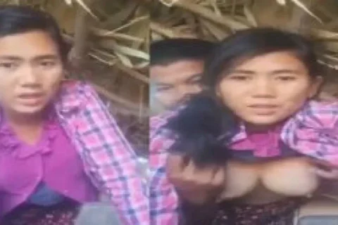 Assamese girl boob press in a hut viral MMS