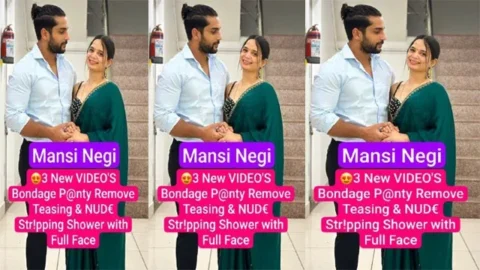 Mansi Negi Famous Instagram BDSM Bondage Panty Remove Teasing Nude Str!pping Shower with Full Face