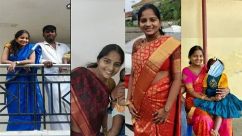Innocent tamil wife dress changing clip