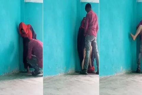 Hijabi Bangladeshi Girl Fucked Standing Position