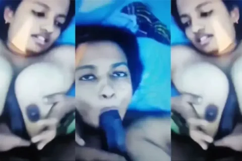 Desi Mallu Aunty Ka Secret Boobsjob Aur Hot Blowjob Sex Video