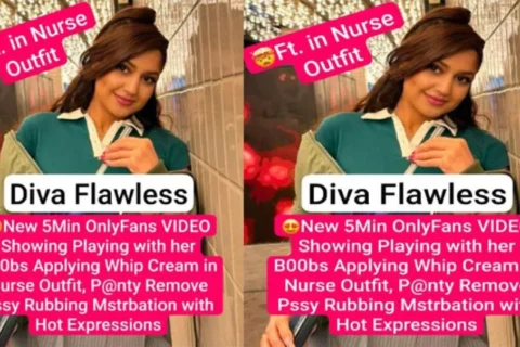 Nurse Outfit Panty Remove Pussy Rubbing Masturbation Video
