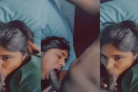 Office Girl Affair Sucking Dick