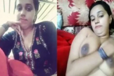Beautiful Bhabhi stripping nude on cam for lover