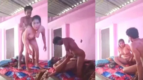 Leaked Desi Village Wife Gives Blowjob and Gets Fucked Hard