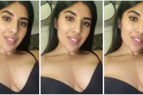 Cute Slim Girlfriend Sucking His Huge Dick Giving BJ