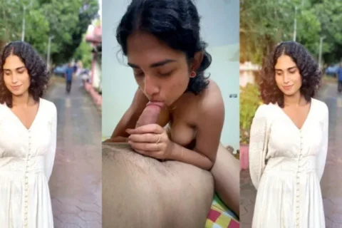 Beautiful Mallu GF Sucking Dick
