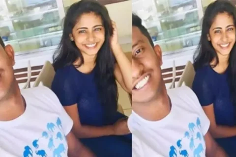 Hot Girl Enjoying With Boyfriend After Birthday Party