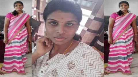 Telugu Wife Doggy Style Fucking with Husband Porn Video