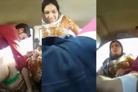 Fucking Muslim Pak Aunty in Car MMS Video