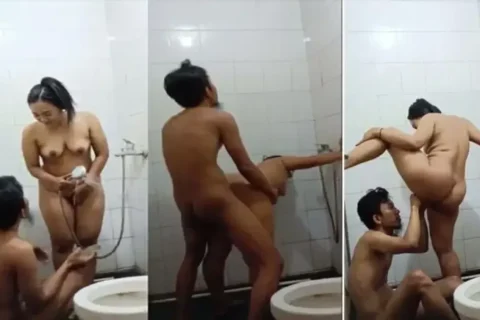 Hot Nepali Girls Secret Shower Romance with Muslim Lover Sex Video