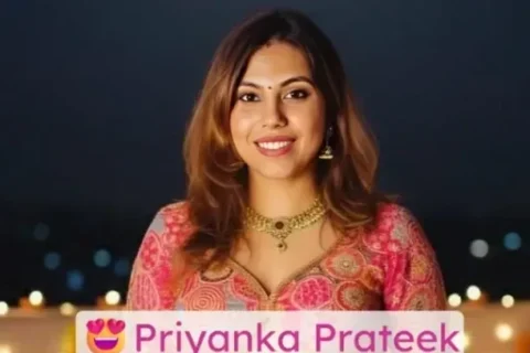 Priyanka Prateek Insta Live Nude Show with Transparent Bra and Clear Nipples Sex Video