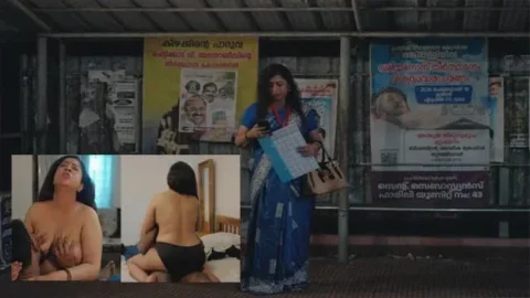 Cheater Aunty Malayalam Young BF Deep Pound
