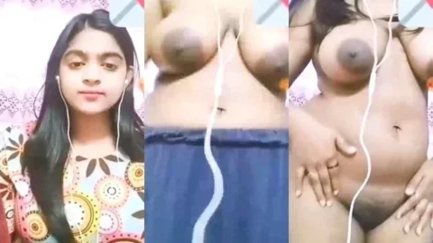 Leaked Desi Girl Nude Show Jiggling Her Big Boobs And Hairy Pussy