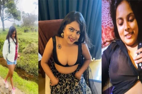 Sri Lankan Busty Girl Hard Fucked in Christmas Costume