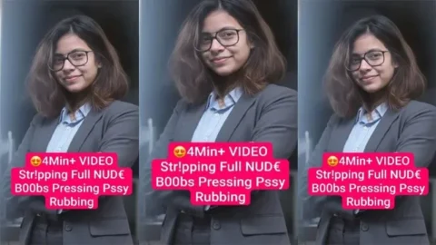 Viral Businesswoman Latest Teasing Stripping Full Nude