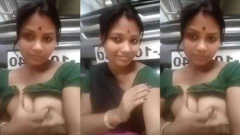 Horny Desi Bhabhi Exposes Her Massive Boobs While Cheating Husband