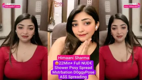 Himaani Sharma Beautiful Influencer Most Demanded Exclusive Live Video